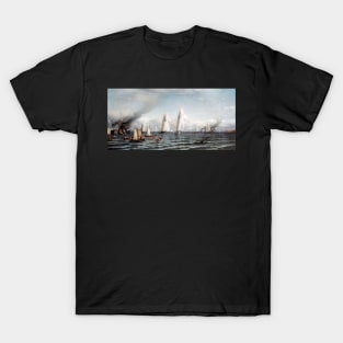 First International Race for America's Cup (1870) by Samuel Colman. T-Shirt